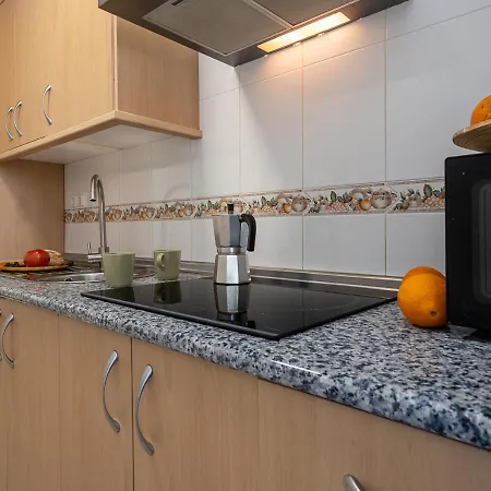 Centro Terraza Wifi Parking Ascensor A La Playa A 5 Min Appartement