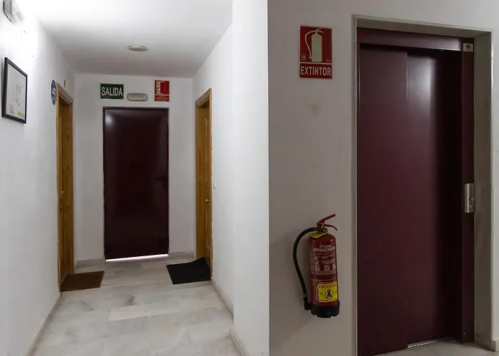 公寓 Centro Terraza Wifi Parking Ascensor A La Playa A 5 Min