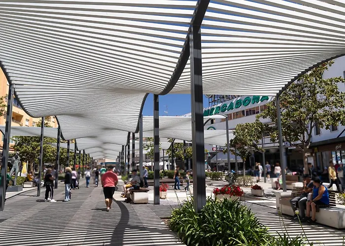 公寓 Centro Terraza Wifi Parking Ascensor A La Playa A 5 Min *