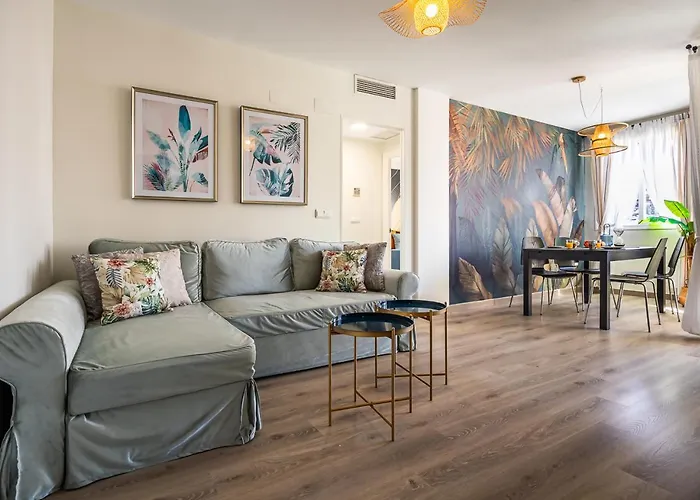 公寓 Centro Terraza Wifi Parking Ascensor A La Playa A 5 Min 托雷莫利诺斯