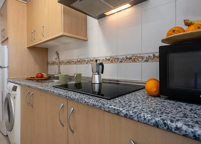 Centro Terraza Wifi Parking Ascensor A La Playa A 5 Min 公寓